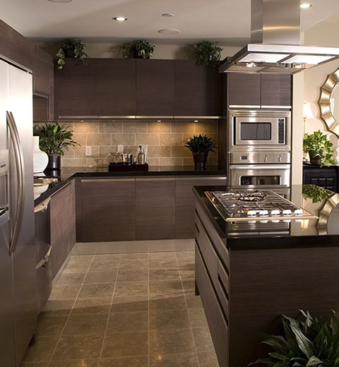 Pucci Tile & Marble - Tiled Kitchen - Tiled Backsplash